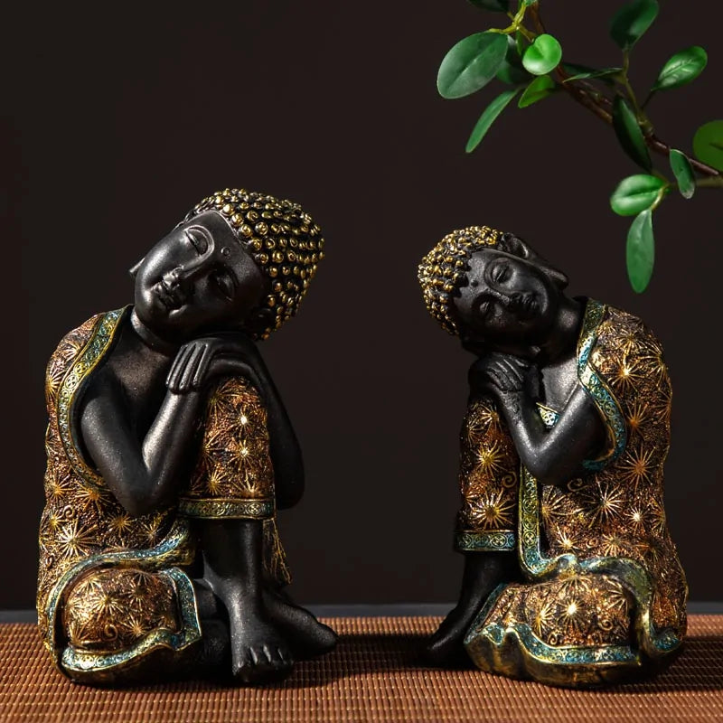 Buddha Meditating Sitting Figurine