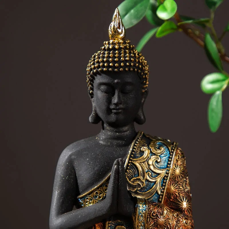 Buddha Meditating Sitting Figurine