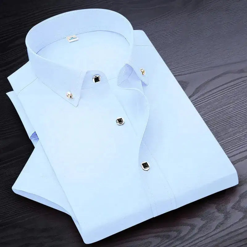 SHORT SLEEVE- Men's Dress Shirt