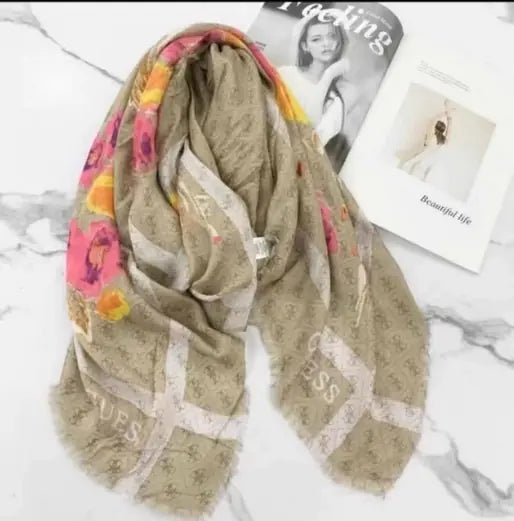 Beige Scarf for Women