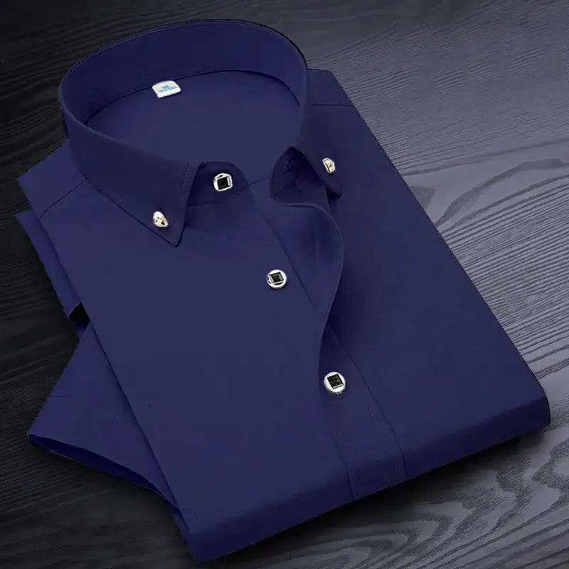 SHORT SLEEVE- Men's Dress Shirt